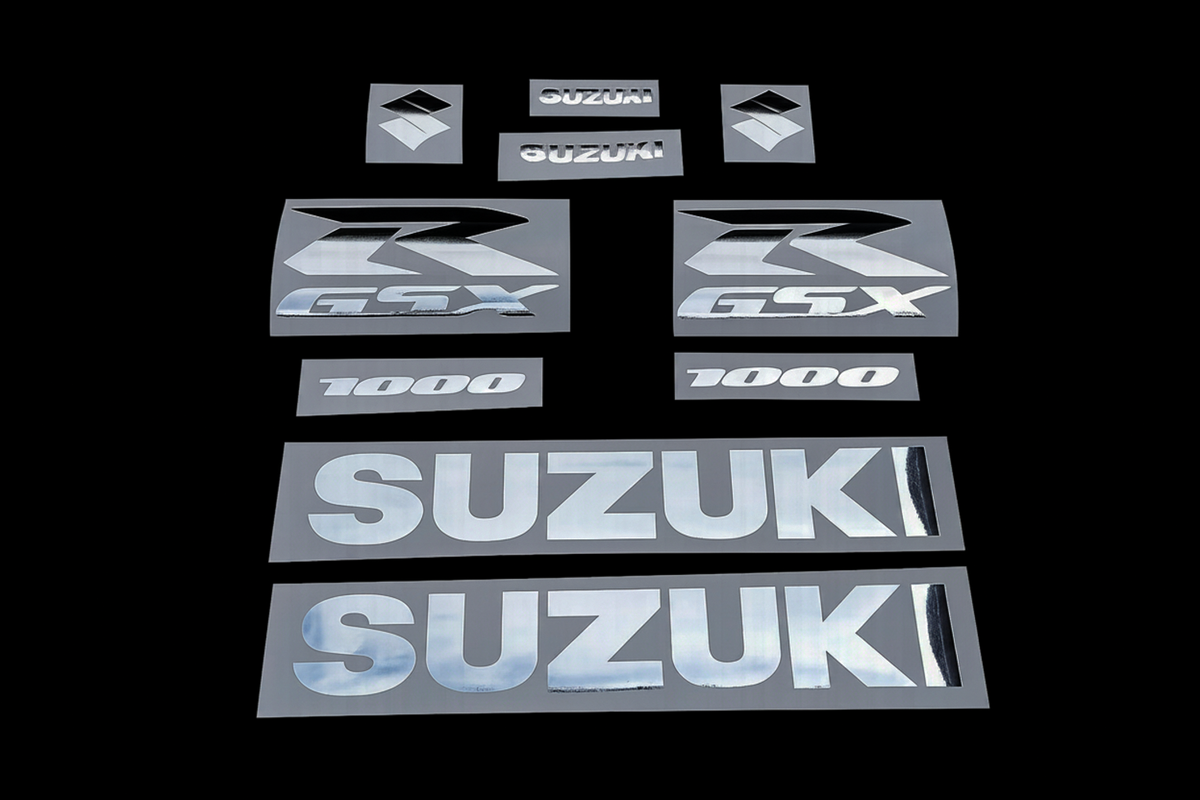 GSXR 1000 2008 Chrome Full Set