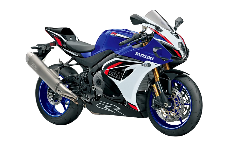 GSXR1000 40th Anniversary full decal kit layout
