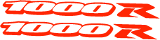 GSXR 1000 R Side Decals