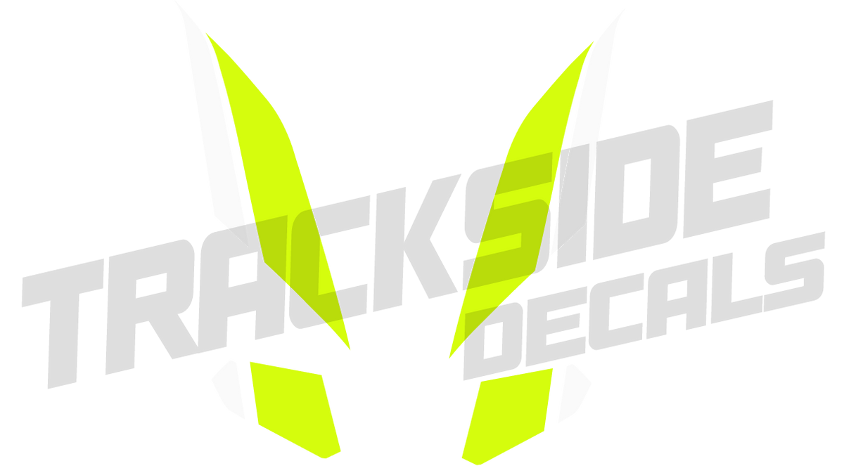 GSXR1000 2018 MotoGP Replica front nose decals - Trackside Decals