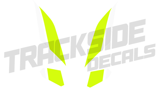 GSXR1000 2018 MotoGP Replica front nose decals - Trackside Decals