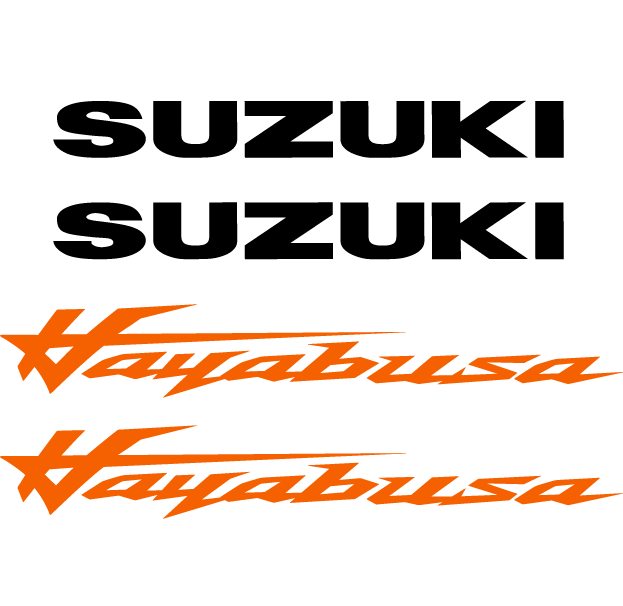 Suzuki Hayabusa 25th Anniversary Emblem Set