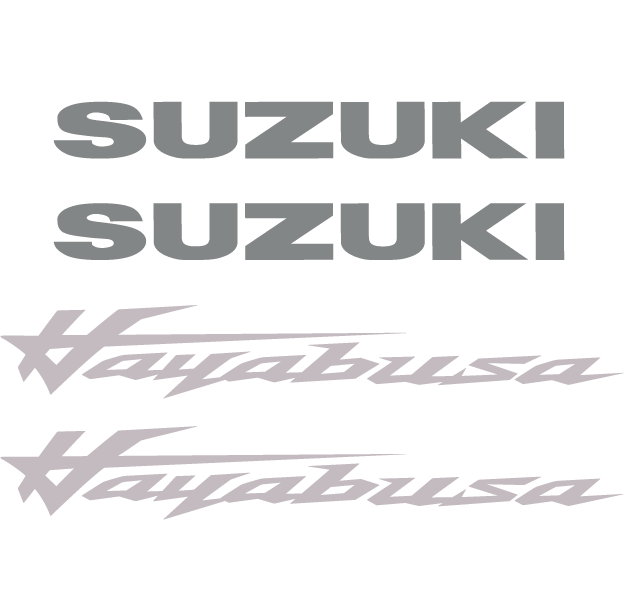 Suzuki Hayabusa 25th Anniversary Emblem Set